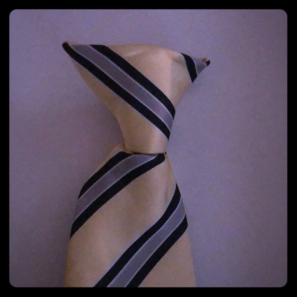 Kids tie with clip